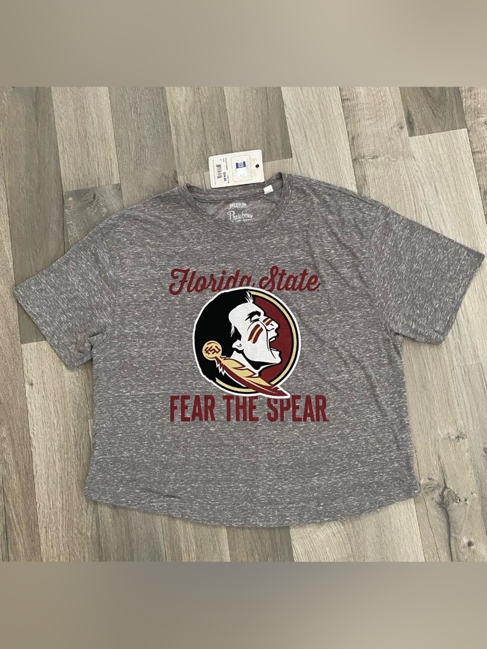 Florida State University Seminoles Crop T-Shirt Size Medium Pressbox Brand NWT